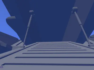 CS5-082023 Freighter Starship 3D print model