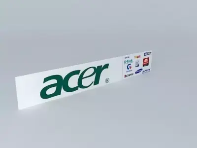 acer billboard  Free 3D model