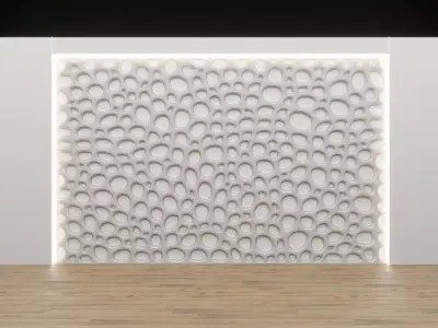 Wall Design 3D model