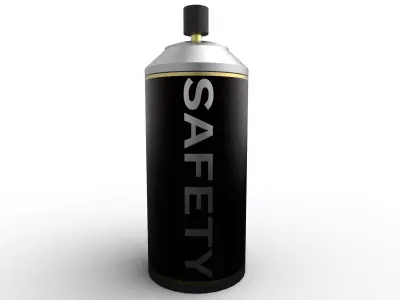 Spray Low-poly 3D model