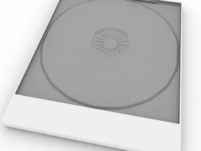 CD Case 3D model