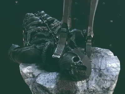 Sanakan Low-poly 3D model