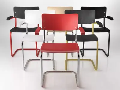 Thonet-S 43 F 3D model