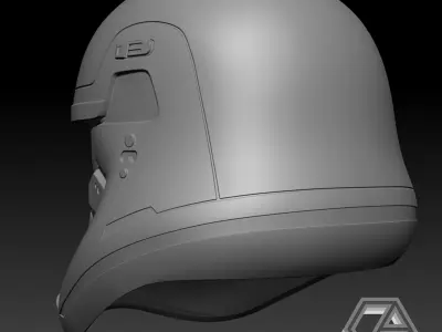 Star Wars - First Order Stormtrooper helmet 3D print model
