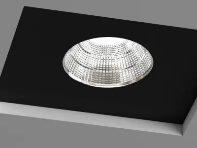 Sforzin Samo T298 Spotlight 3D model