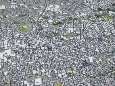 San Jose Low-poly 3D model