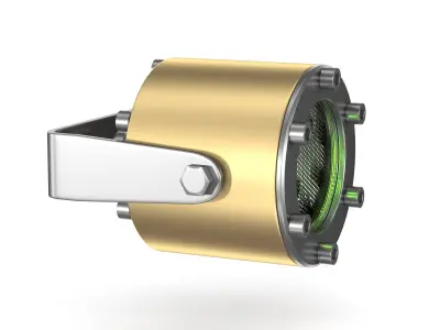 DTS LED Underwater Dive 3 FC with Stand 3D model