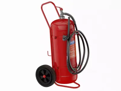 Foam Spray Fire Extinguisher  3D model