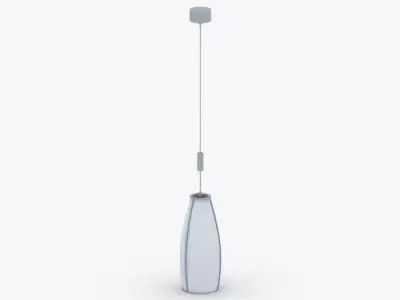 1494 - Hanging Lamp Low-poly 3D model