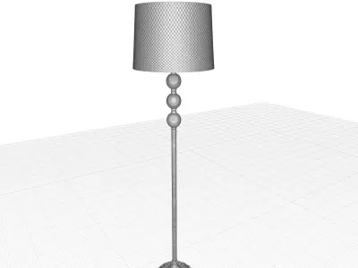 Maximillian Floor Lamp - 2 Colour 3D model