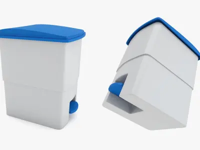 Medical - Trash Bin 3D model
