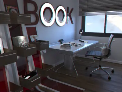 Small office 3D model