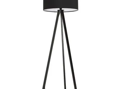 Trivet Tripod Floor Light Lamp - 3 Colour 3D model
