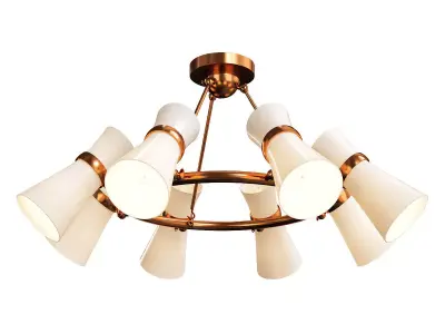 VEGA chandelier Low-poly 3D model