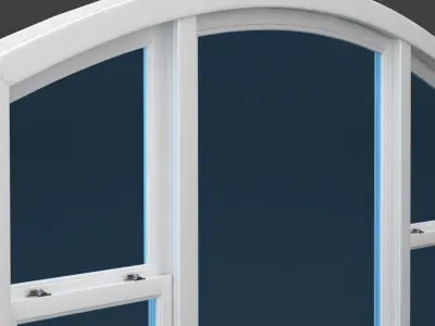 Segment head picture window  3D model