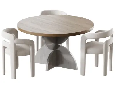 DUNFIELD table 3D model