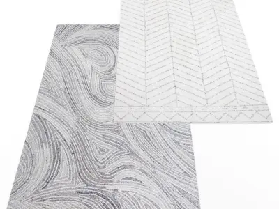 Rugs set358 3D model