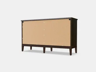 IDANAS chest of drawers with 6 drawers Low-poly 3D model