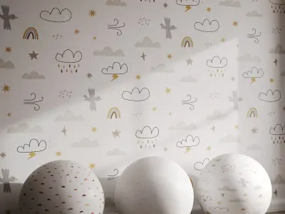 Kids room Wallpaper Texture