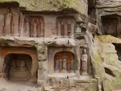 Deity Statue Sculpture42 3D model