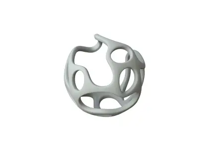 SciFi Cube Object No 25987 Low Poly Shape Texture
