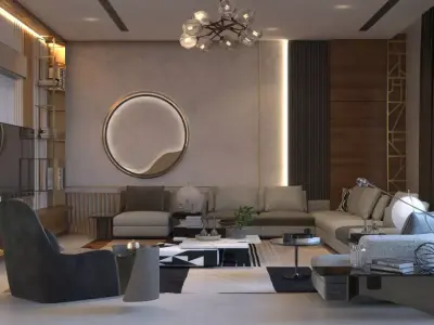 Living Room  3D model