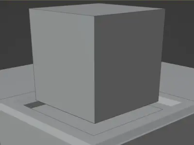 Scifi-fi Energy Cube 3D model