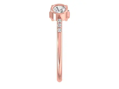Women Light Weight Band Ring 3D print model 24
