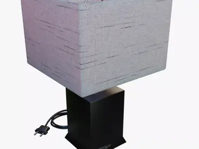 Modern Lamp 3D model 3