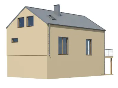 Cottage 029 3D model