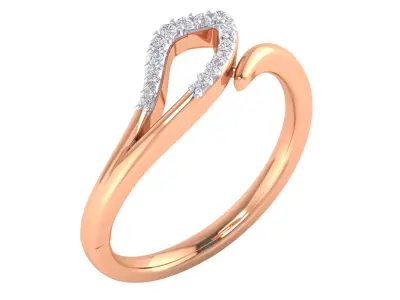  Women Ring Render 3dm STL MTL SLC JCD OBJ FBX Details 3D print model 14