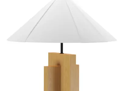 Il Solido Crossbase Lamp Crate And Barrel 3D model