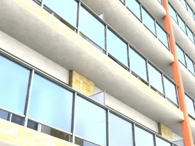 Japanese Apartment 3D model