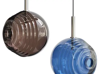 Dark and Bright Star Bomma Low-poly 3D model