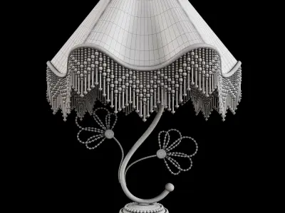 butterfly table lamp 3D model