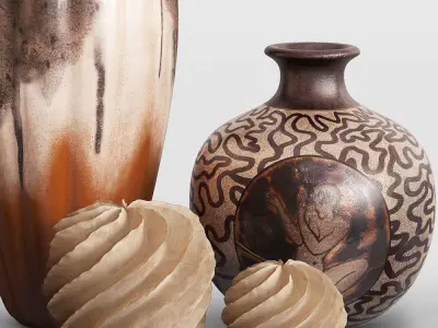 Decoration Set 01 3D model