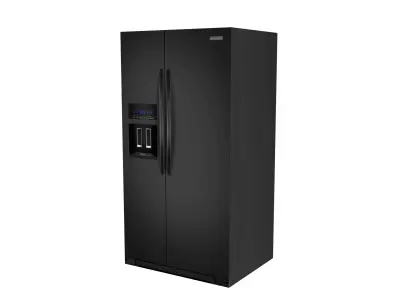 Refrigerator Low-poly 3D model
