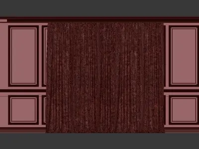 Curtain Set 223 3D model