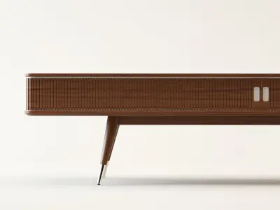 Danish Retro cabinets 3D model