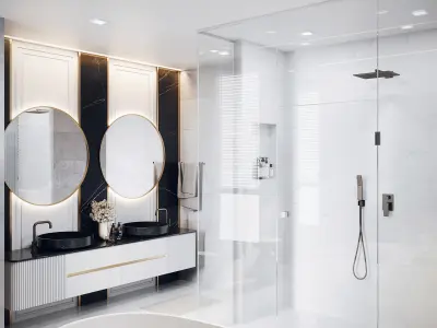 Bathroom Design 02 3D model