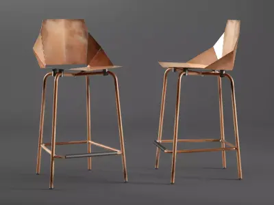 Real Good Counter Stool 3D model