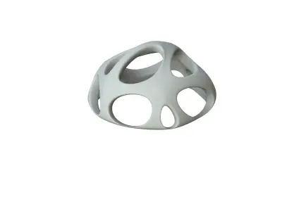 SciFi Cube Object No 53793 Low Poly Shape Low-poly 3D model
