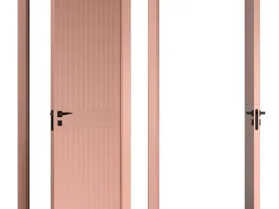 Interior door 001 3D model