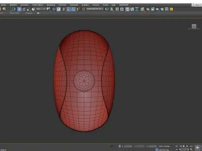 SAMPLE PAIR Liquid Swirl Low-poly 3D model