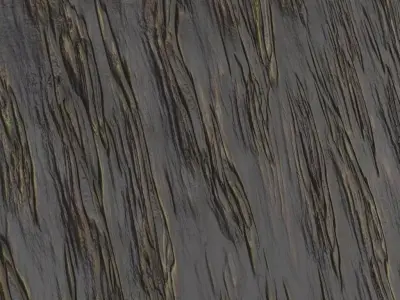 Natural Pine Wood Grain PBR Seamless Texture