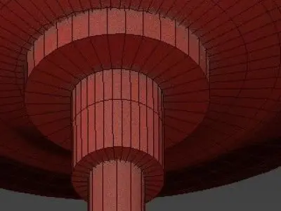 Roll Hill Modo 10 Globe Chandelier 3D model