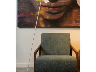 Hester Reading Floor Lamp - 2 Colour 3D model