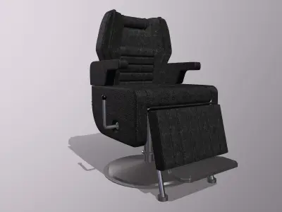 SALON CHAIR  Low-poly 3D model