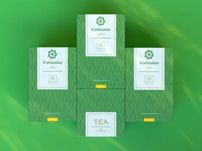 Packaging moroccan tea 3D model