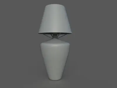 room lamp low poly pbr ready Low-poly 3D model